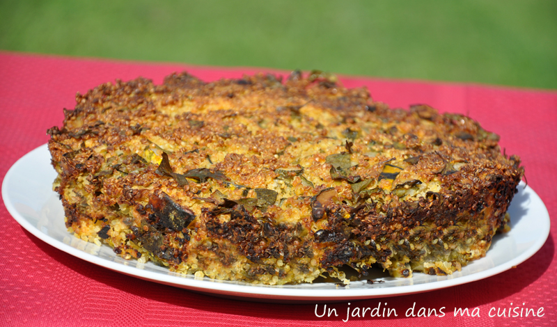 Gateau De Poulet Au Quinoa Un Jardin Dans Ma Cuisine