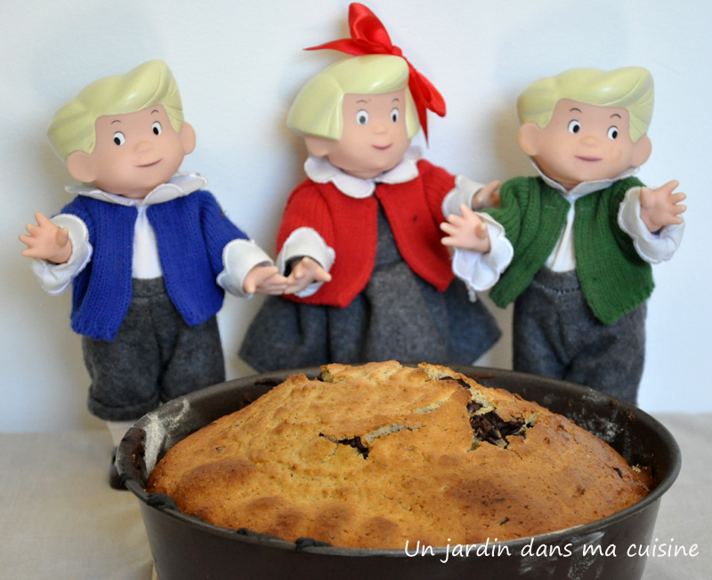 gâteau aux noisettes chocolat