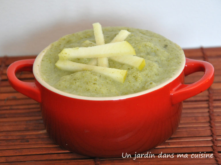 soupe pomme brocoli