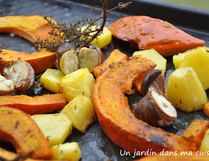 Légumes rôtis au four