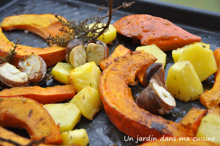 légumes rôtis au four