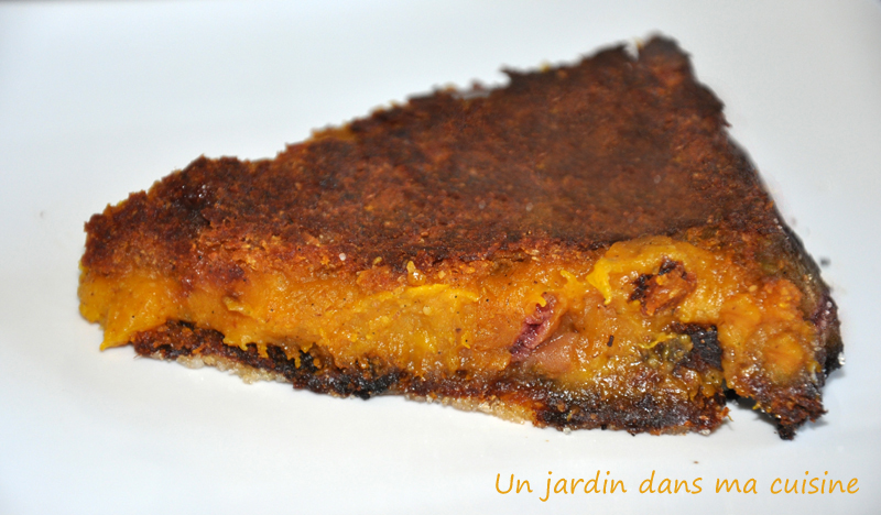 gâteau au potiron confit