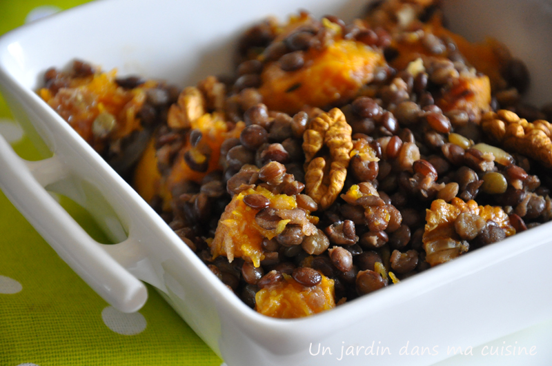 lentilles aux légumes