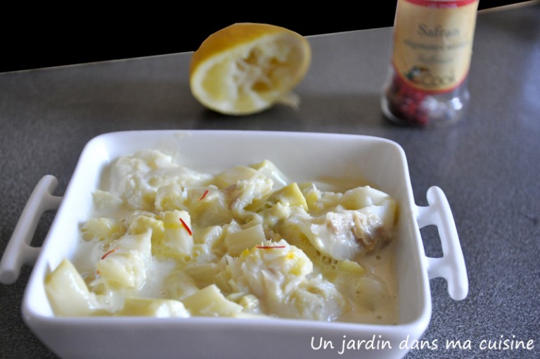 cabillaud aux asperges sauce safran un jardin dans ma cuisine