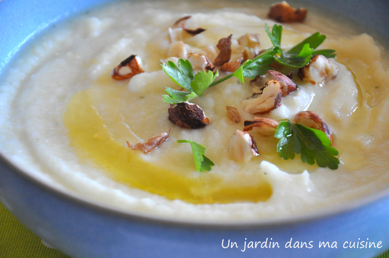 soupe de panais huile de noisette