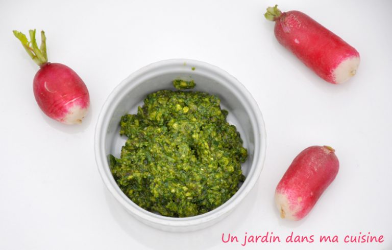 pesto de fanes un jardin dans ma cuisine