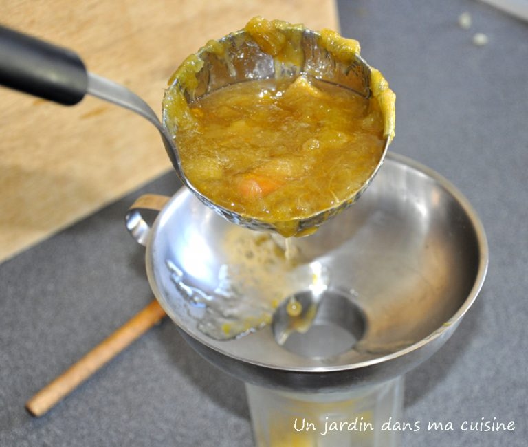 confiture rhubarbe orange