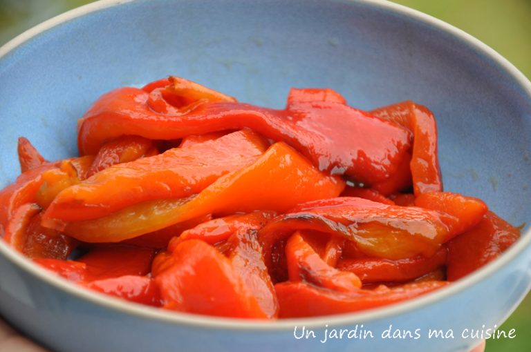 fondue de poivrons un jardin dans ma cuisine