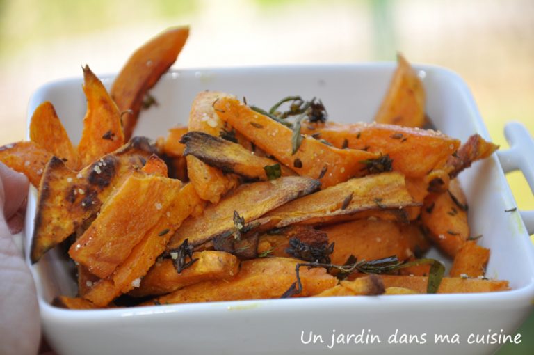 frites de patate douce