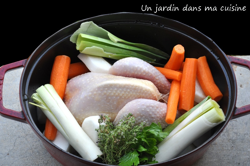 poule aux légumes