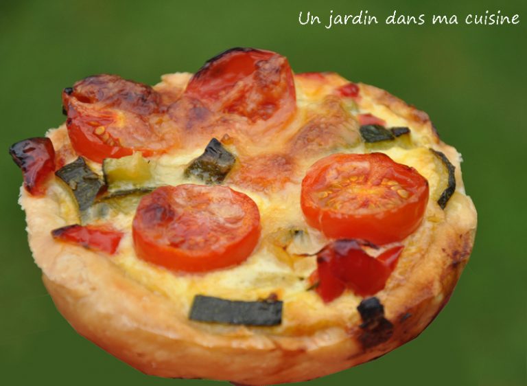 tarte poivron courgette un jardin dans ma cuisine