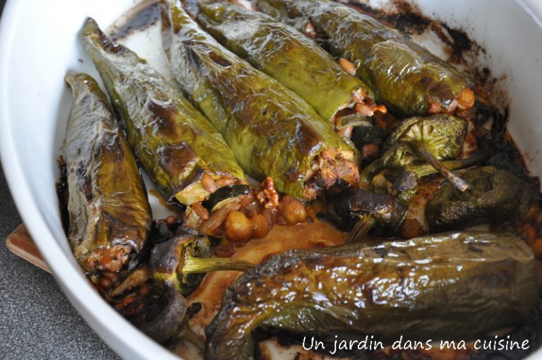 poivrons doux farcis un jardin dans ma cuisine