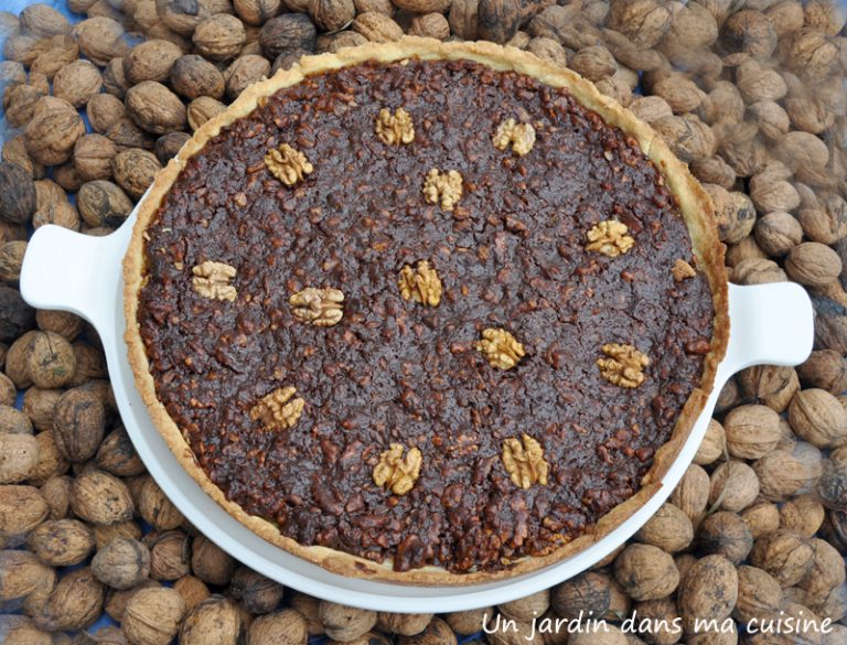 tarte noix chocolat