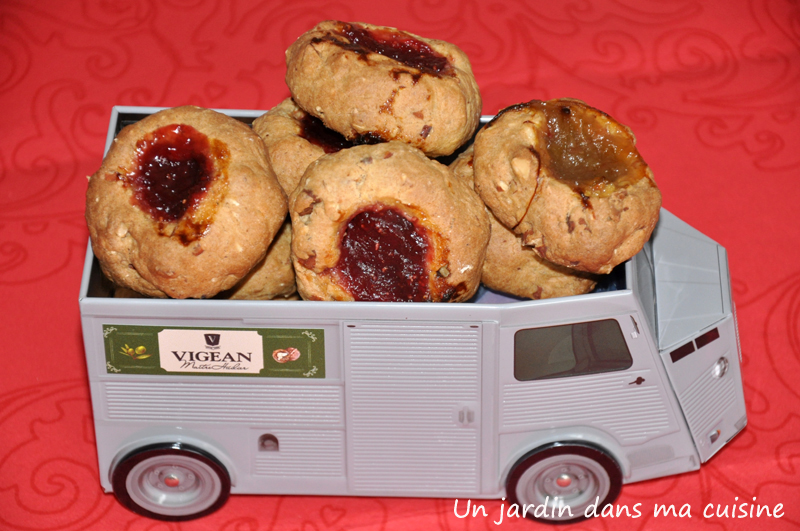 biscuits amandes érable huile de noix de coco