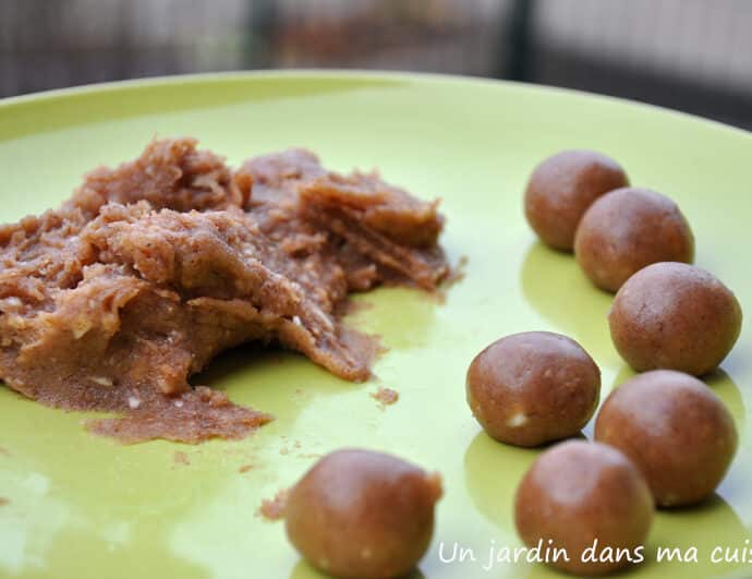 pâte d’amande maison