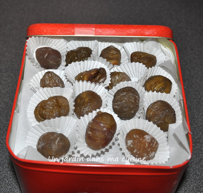 marrons glacés maison