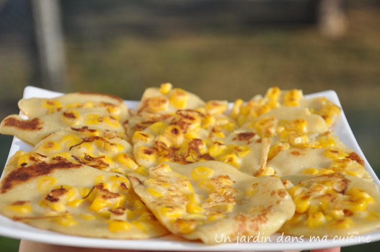 crêpes au maïs