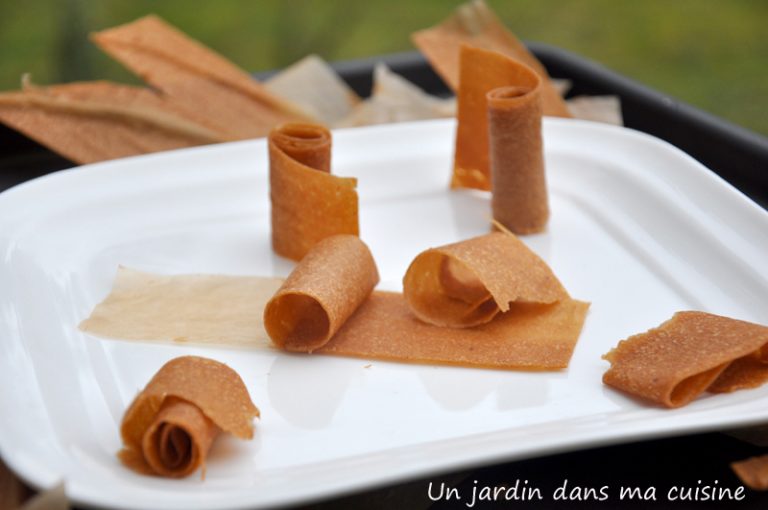 bonbon maison sans colorant ou cuir de fruits