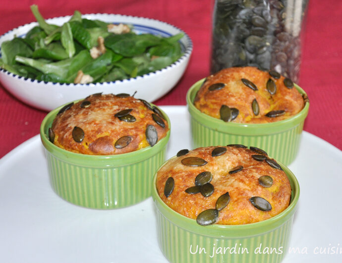 soufflé courge carotte fromage