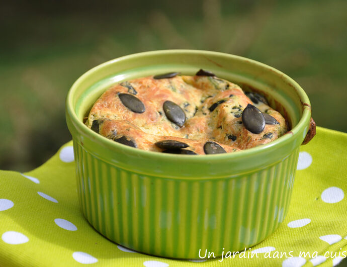 soufflé aux épinards