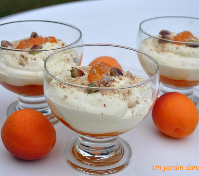 crème abricots mascarpone