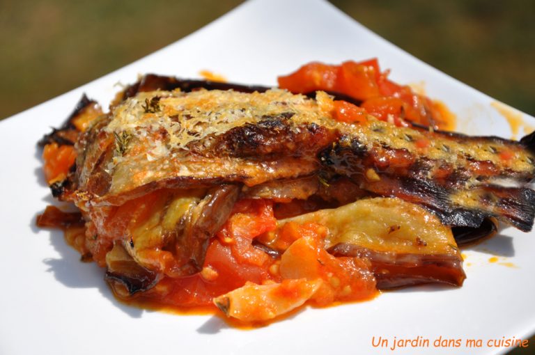 gratin aubergines tomates parmesan