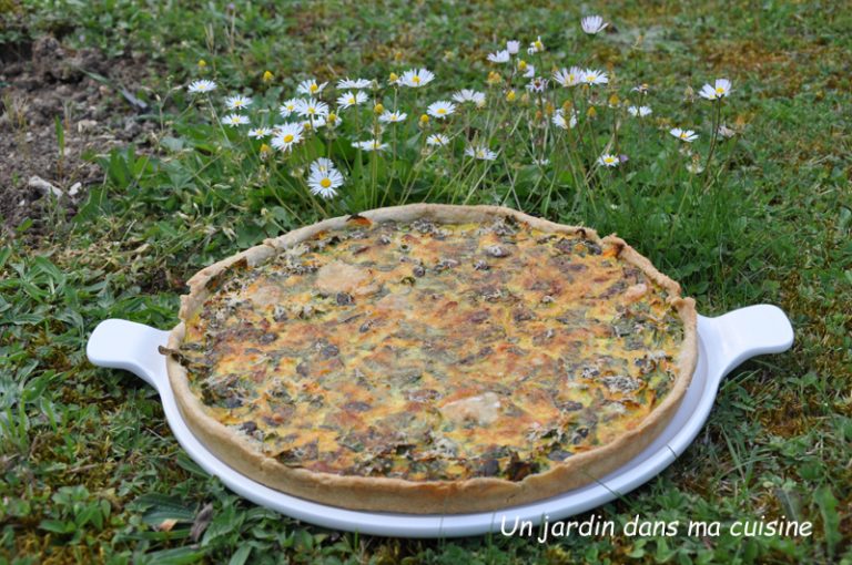 tarte fanes de navets carottes