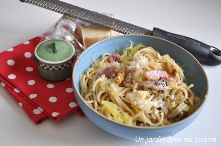 rencontre des deux spaghetti style carbonara