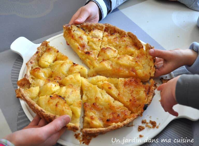 tarte aux pommes maison