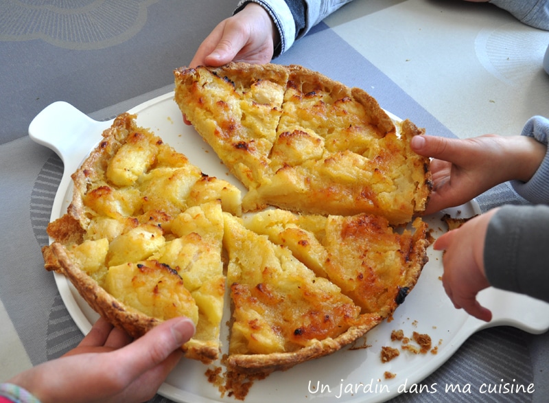 tarte aux pommes maison