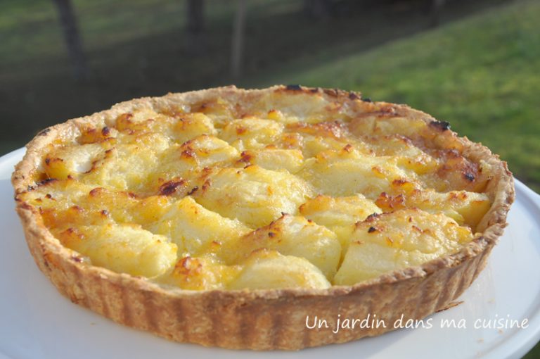 tarte aux pommes maison