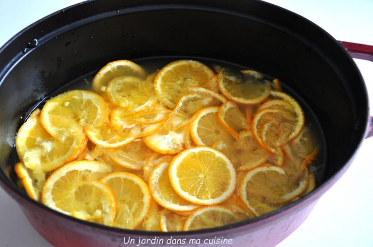 confiture d'oranges maison