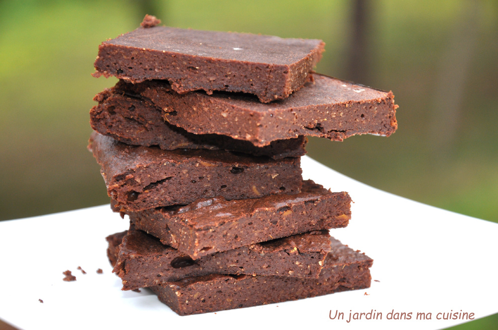 gâteau chocolat sans sucre ajouté et sans farine