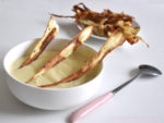 soupe panais pommes chips croustillantes