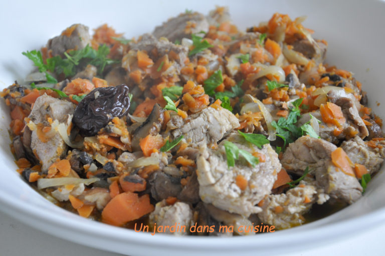 filet mignon champignons pruneaux