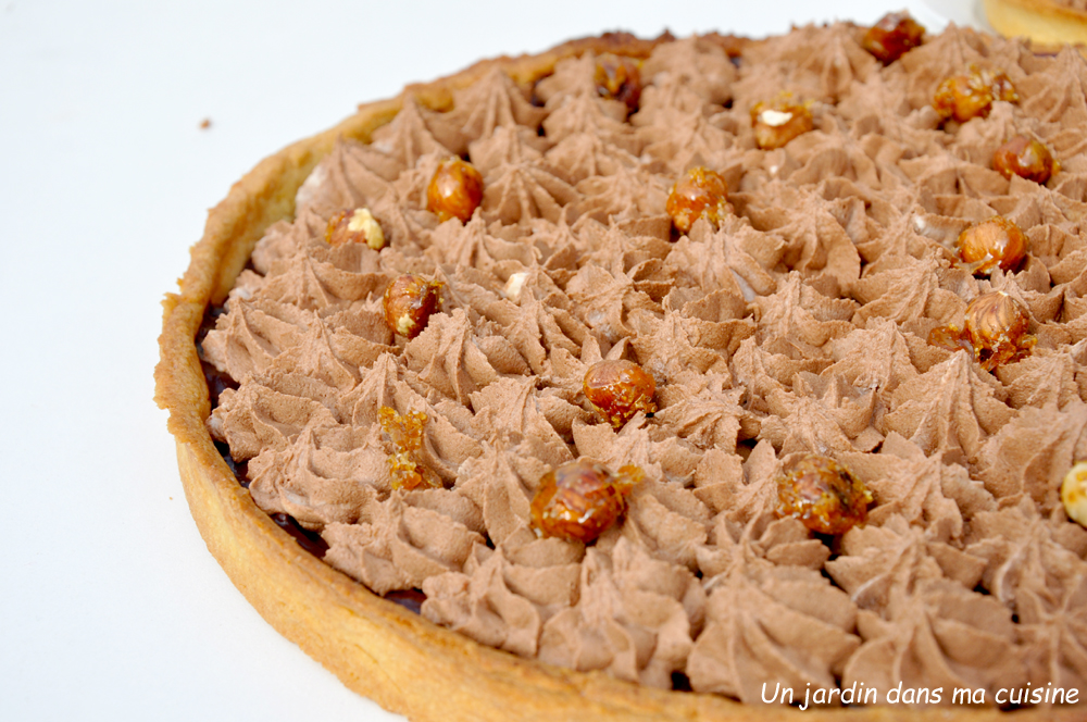 tarte chocolat festive