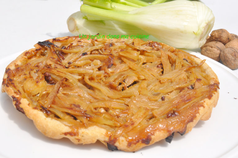 Tarte tatin de fenouil