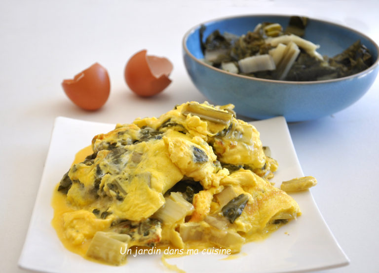 blettes en omelette