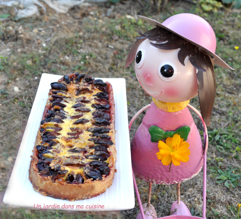 tarte-quetsches cannelle