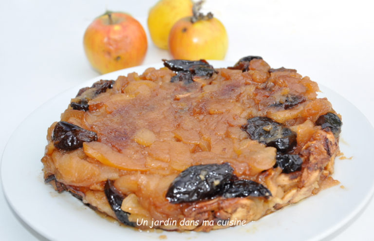 dessert pommes pruneaux sans œufs sans farine