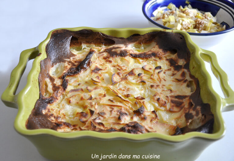 gratin dauphinois sans fromage évidemment