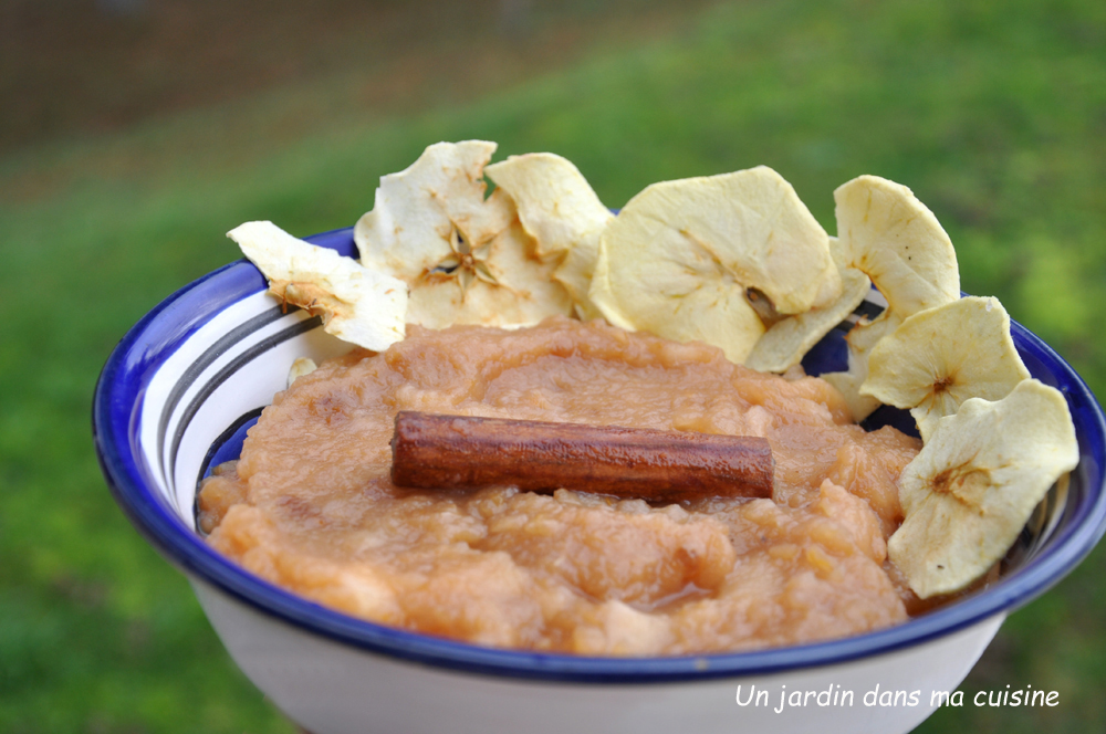 compote de pommes oranges cannelle sans sucre ajouté