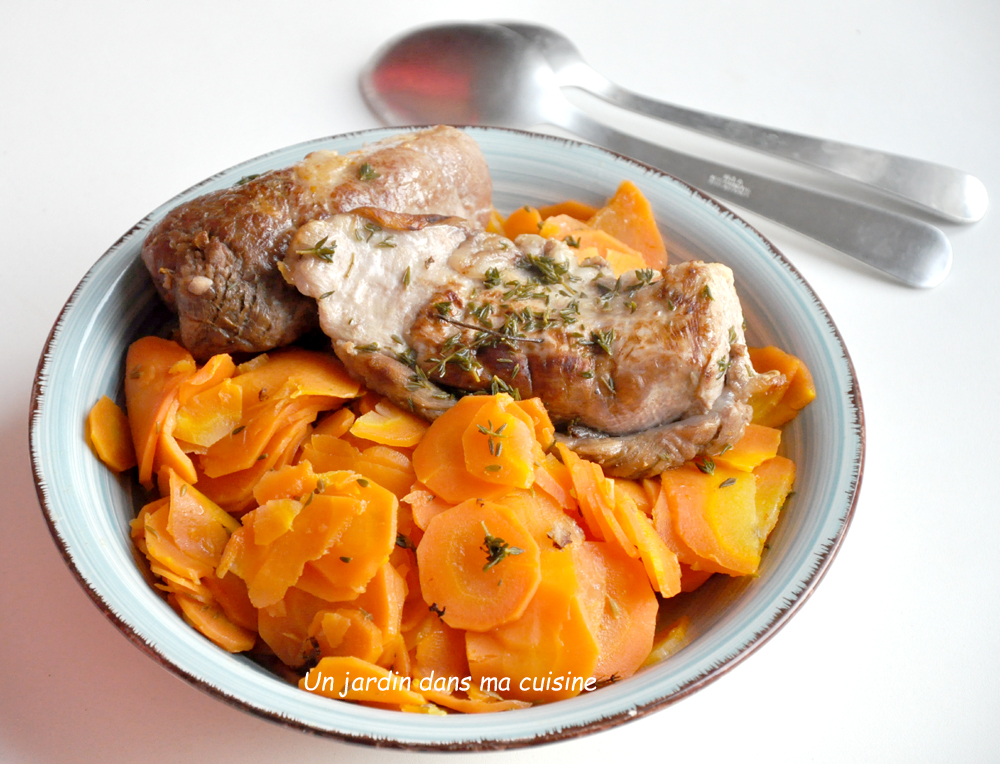 filet mignon carottes et thym
