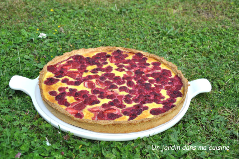tarte ricotta fruits rouges