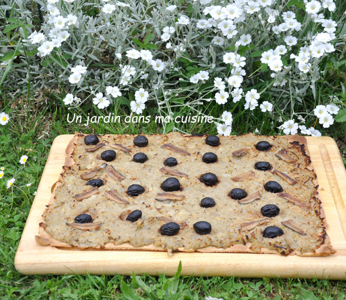 Tarte XXL fenouil façon pissaladière