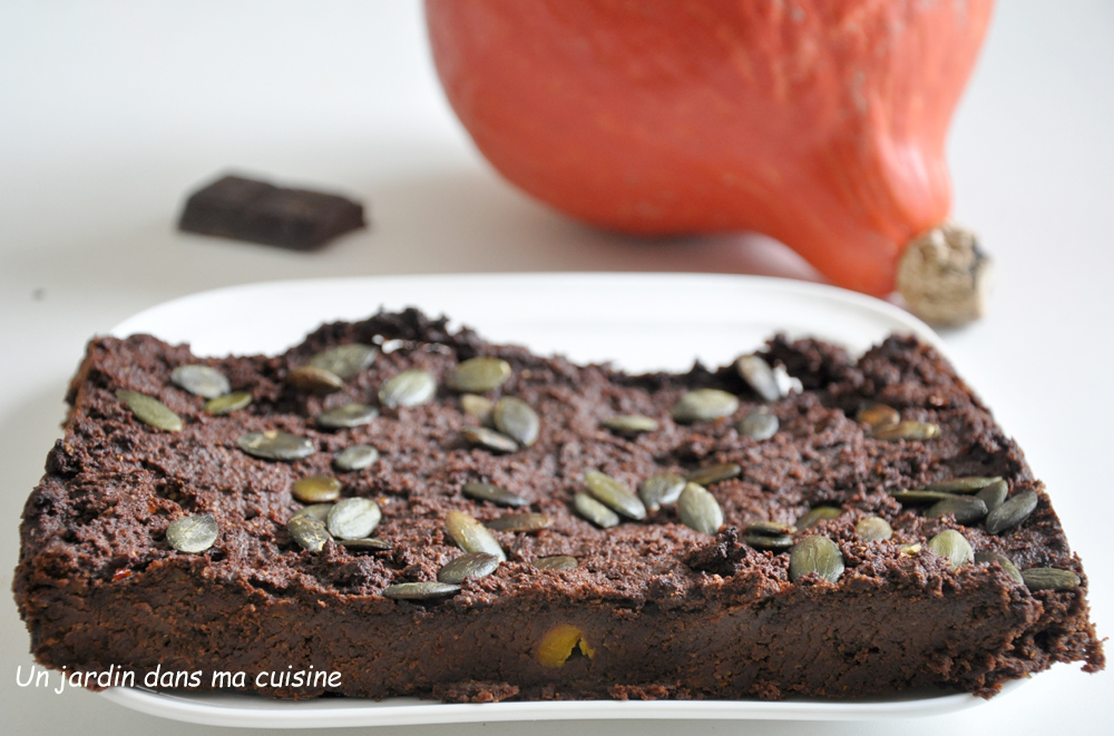 Gateau Chocolat Potimarron Sans Sucre Un Jardin Dans Ma Cuisine