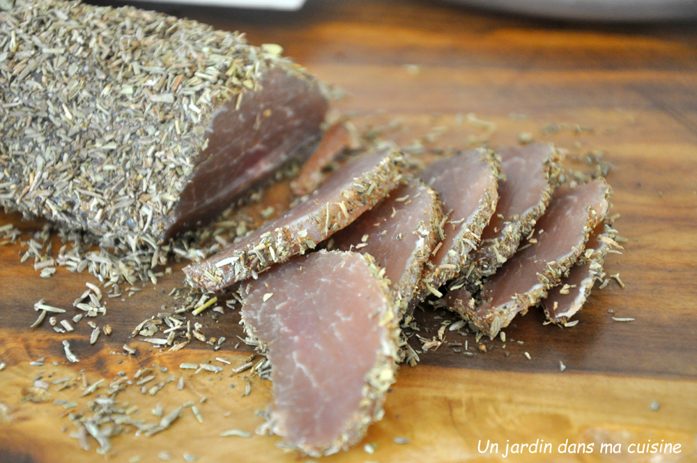 filet mignon séché herbes de provence