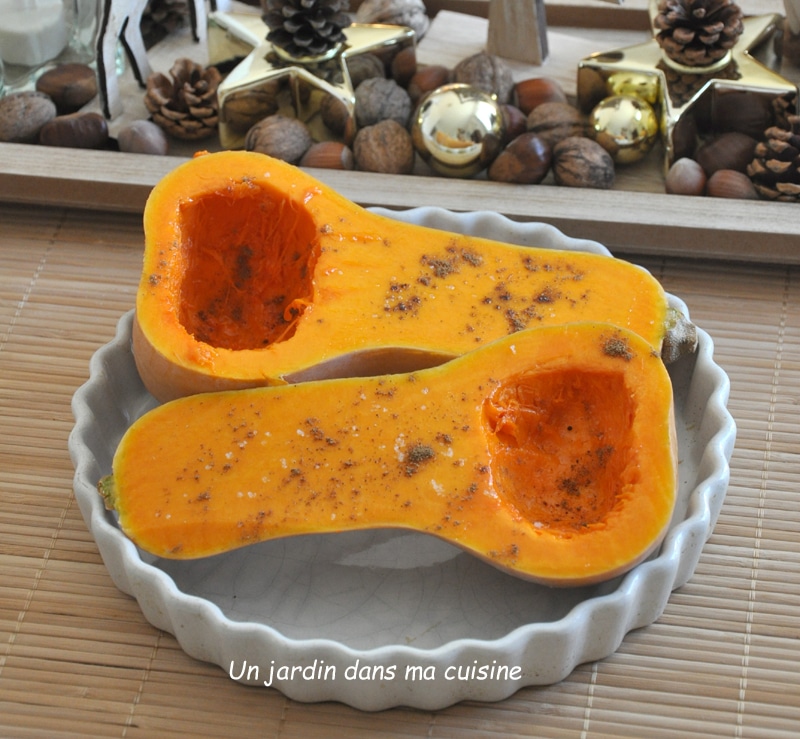 courge butternut rôtie sauce noix