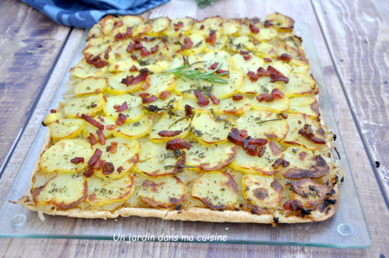 tarte oignons pommes de terre