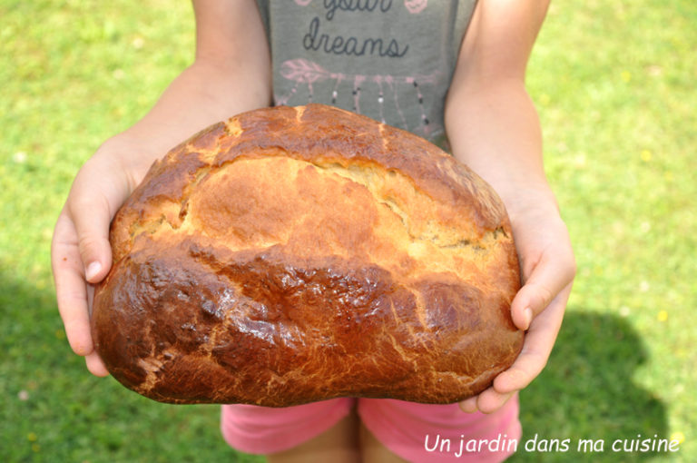 gâche du petit déjeuner ou du goûter